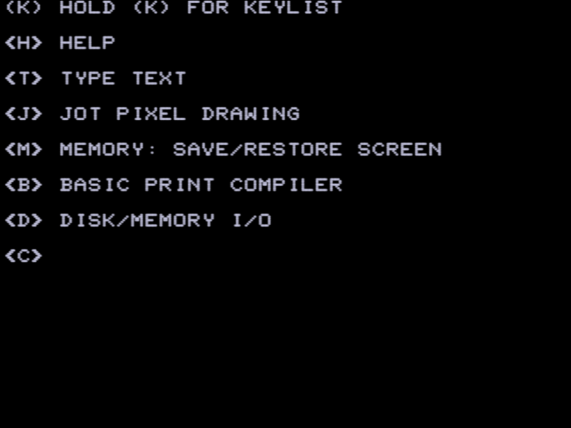Screen shot
